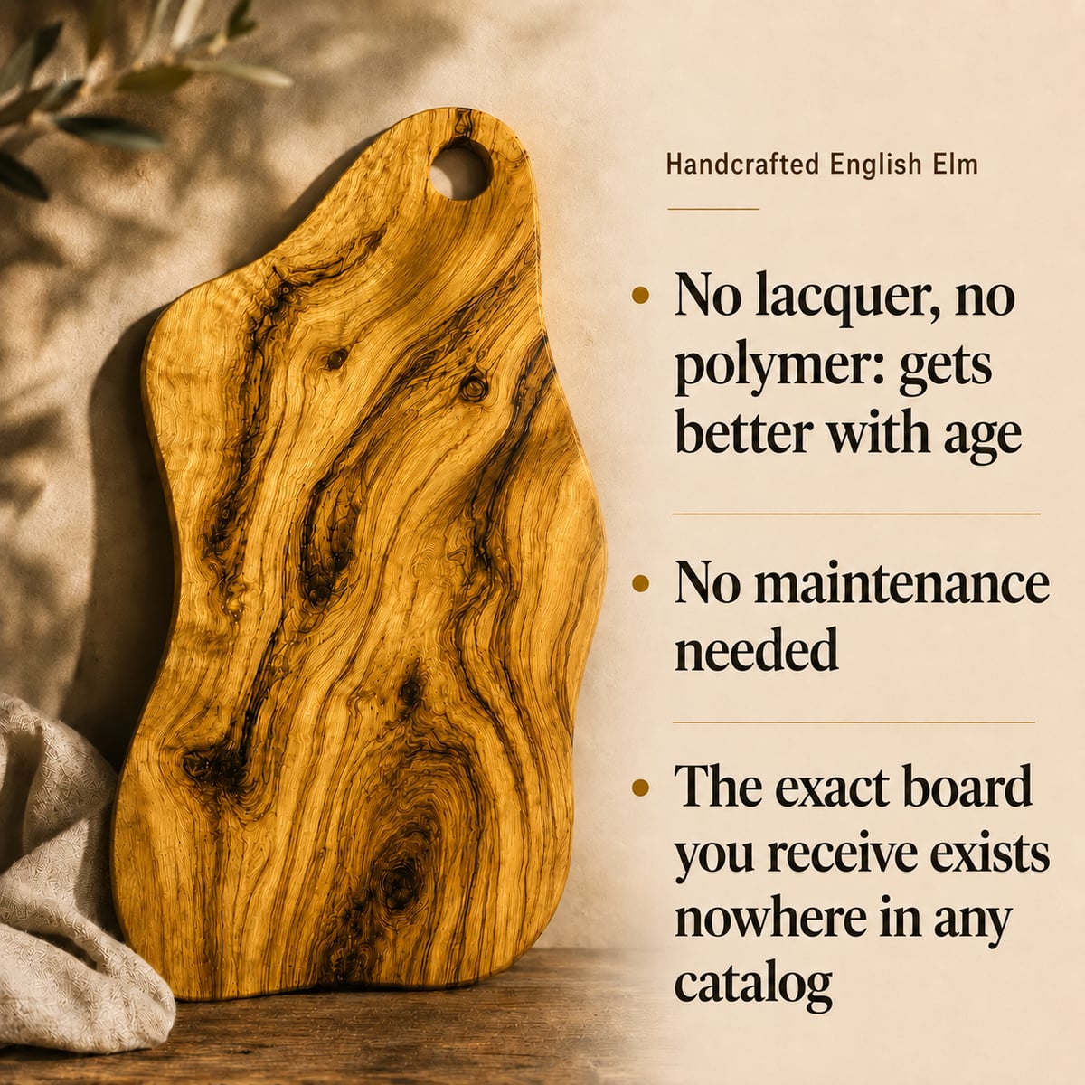 Solid Wood Cutting Board