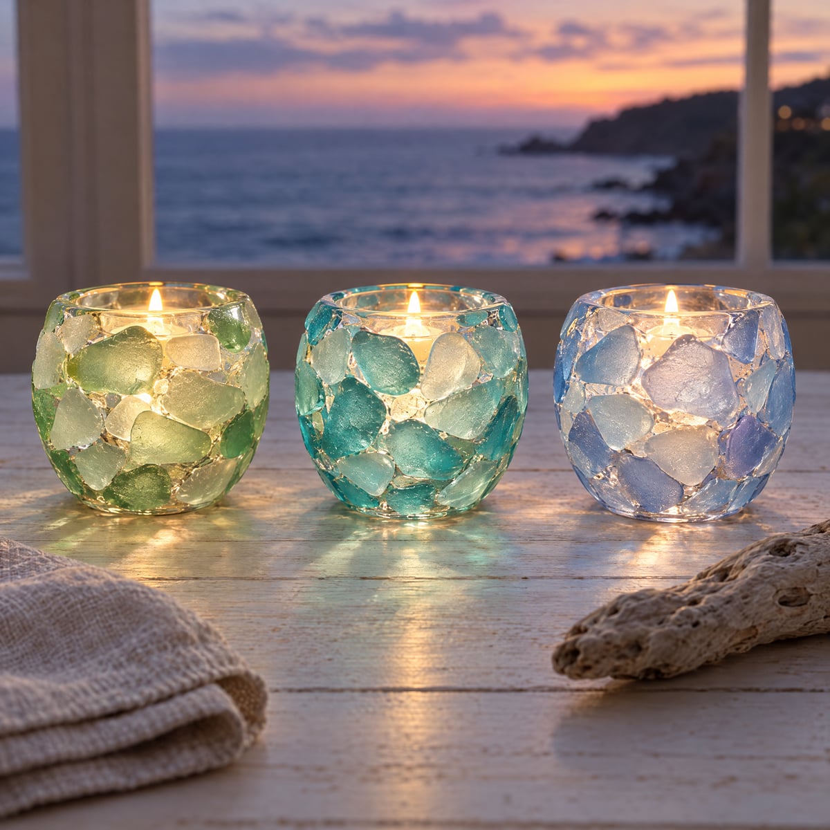 Harbour Tealight Trio